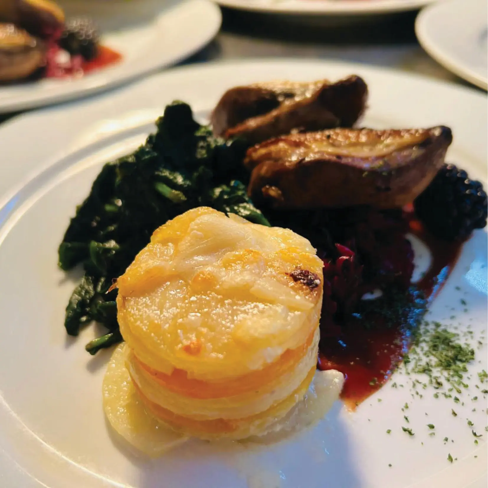 A wedding dish by No.7 Duke Street